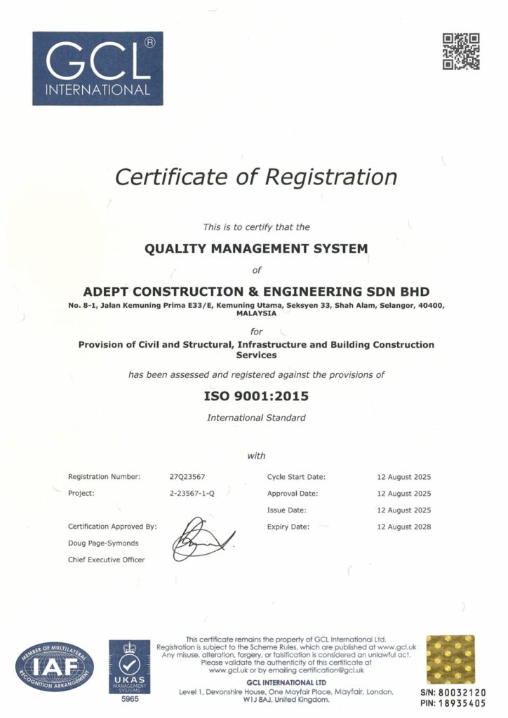 About - Adept Construction & Engineering Sdn Bhd